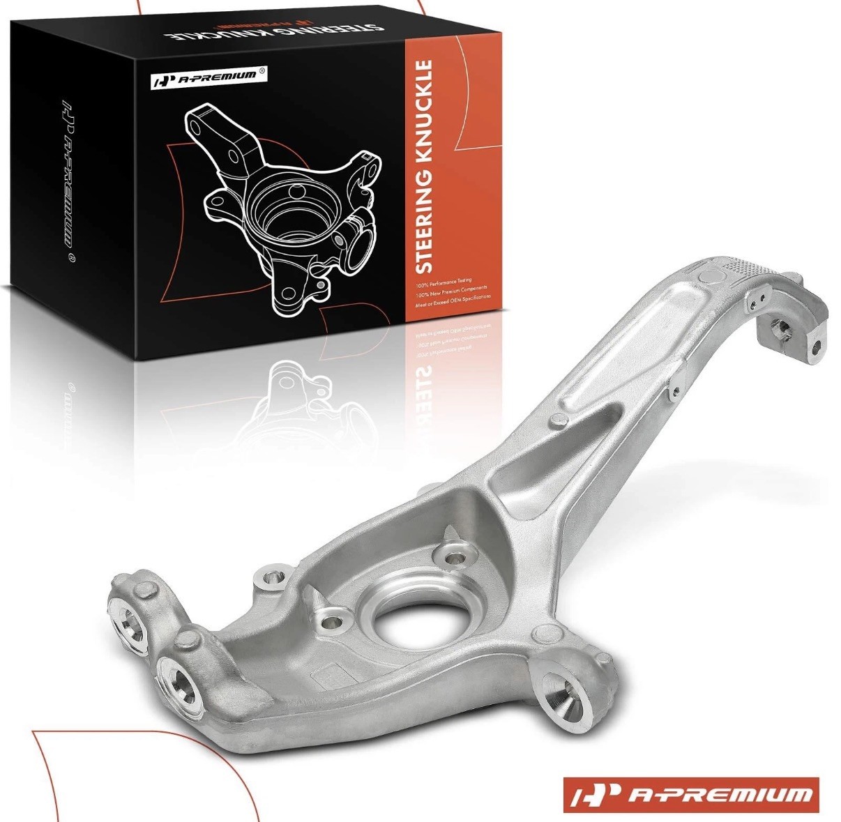 A-Premium Front Left Steering Knuckle for Tesla Model 3 2017-2023 BATTERY EV/BEV