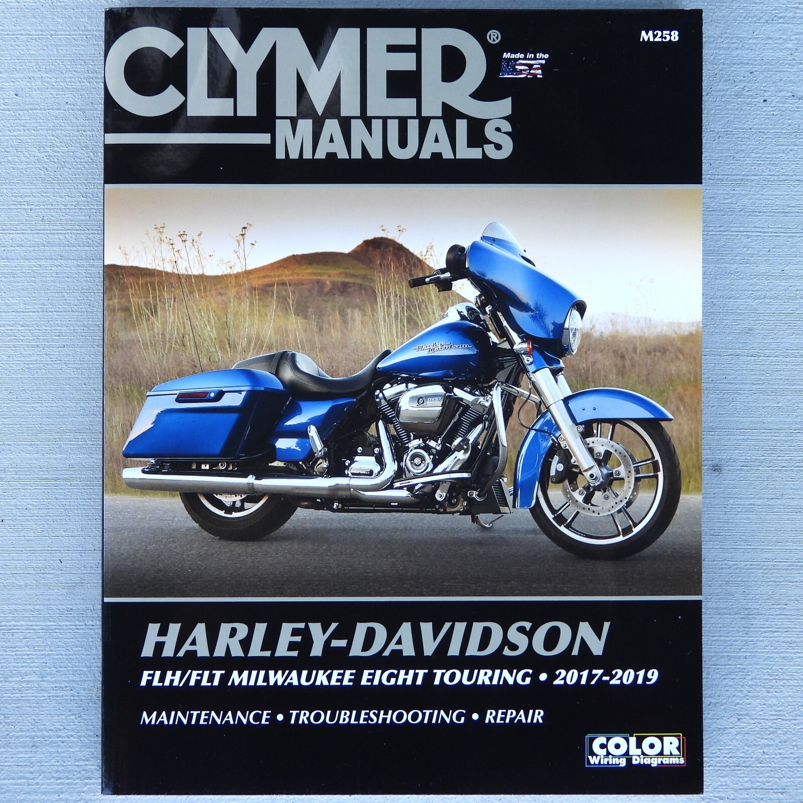 2017-2019 Harley Davidson Road King Street Glide Electra CLYMER REPAIR MANUAL