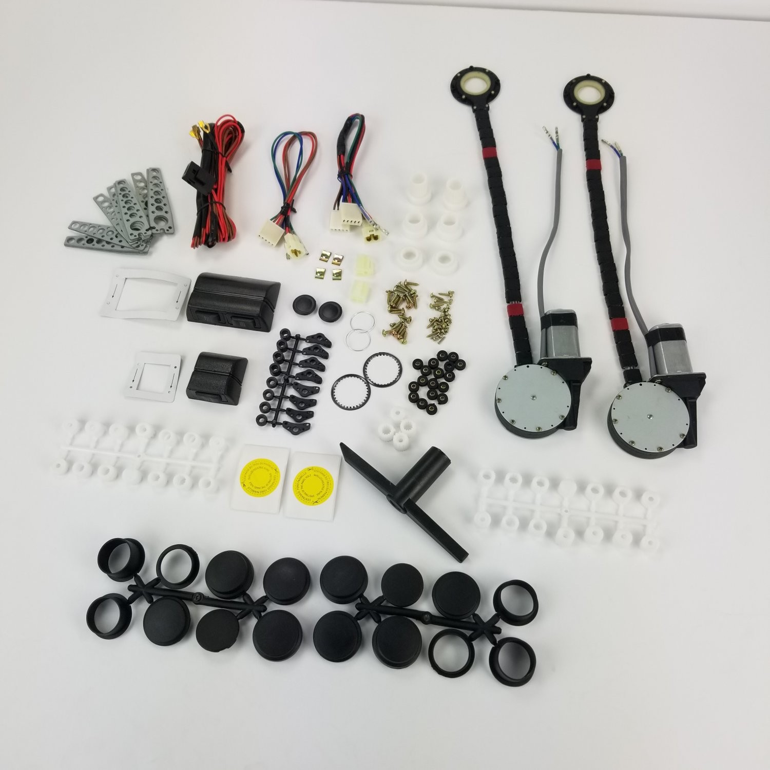 1987-96 Ford F150 Truck Power Window Conversion Kit w/ Harness + Switches Ranger