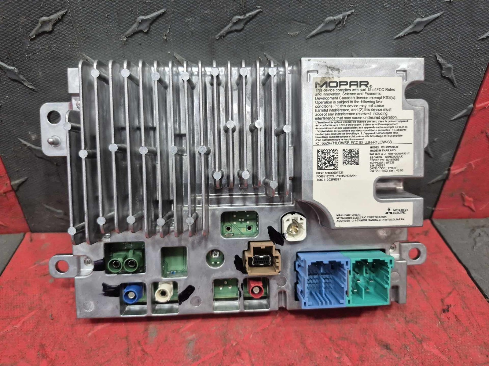 2022-2025 Jeep Compass ~ Radio Receiver Tested #68453428AK 2022-2025 Jeep Compass ~ Radio Receiver Tested #68453428AK