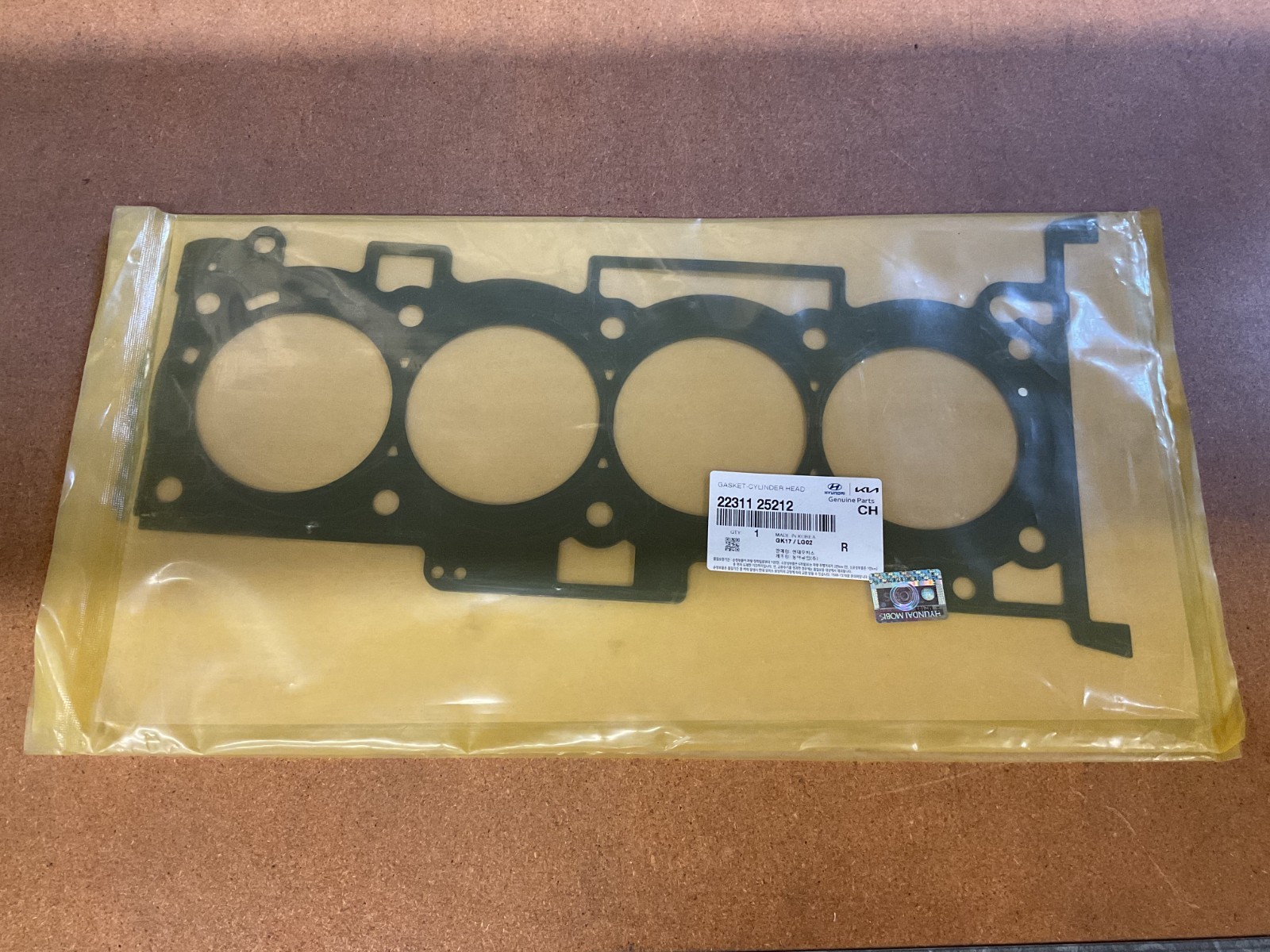 Genuine OEM Cylinder Head Gasket 06-16 Hyundai Kia 2.4L L4 Engine 2231125212