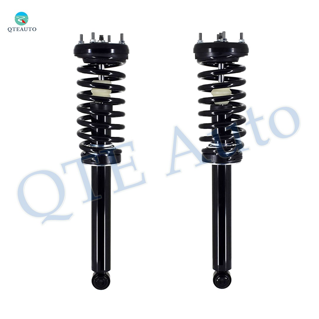 Pair of 2 Front L-R Quick Complete Strut-Coil Spring For 2000-2002 Jaguar S-Type