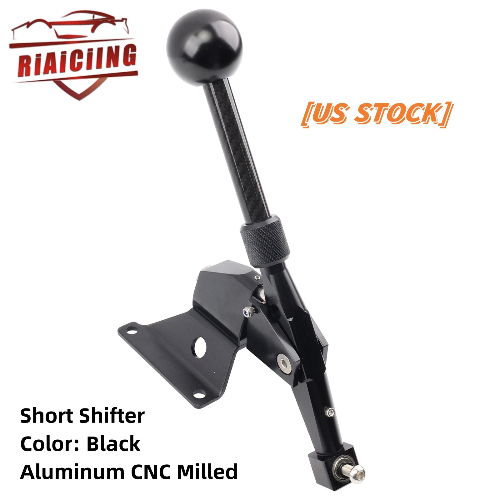 Billet D/B Series Short Shifter Box For Acura Civic Si B16 B18 D15 D16 CRX Black