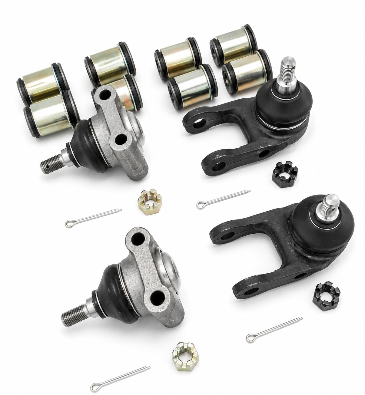DETOMASO PANTERA FRONT SUSPENSION KIT UPPER & LOWER BALL JOINTS & BUSHINGS SET 