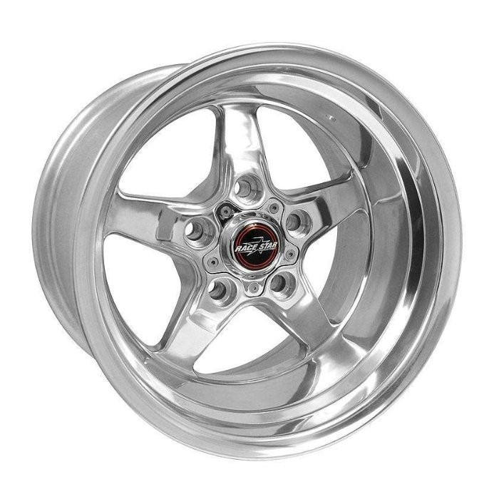 Race Star 92-510248DP 92 Drag Star Polish 15x10 5x4.75 4.50