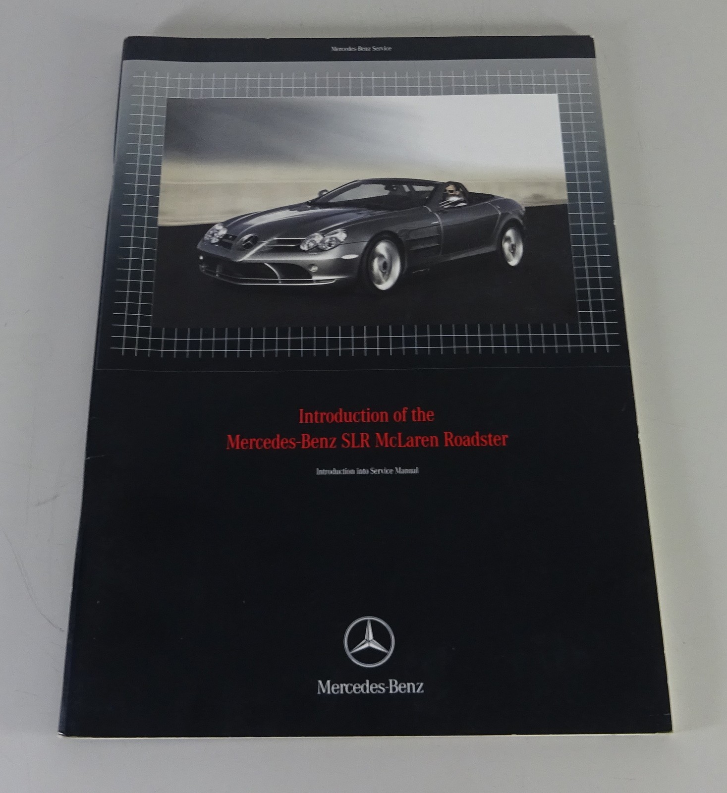 Workshop Manual Introduction Mercedes Benz SLR McLaren Roadster W199 From 2007