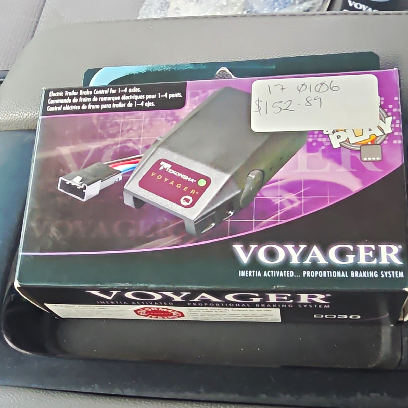 Tekonsha Voyager Electric Trailer Brake Control 9030 New In The Box