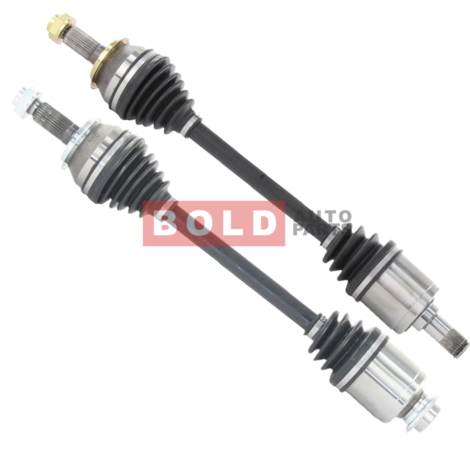 Front CV Joint Boot Axle Shafts Assemblies Set of 2 LH & RH Pair For Honda CRV