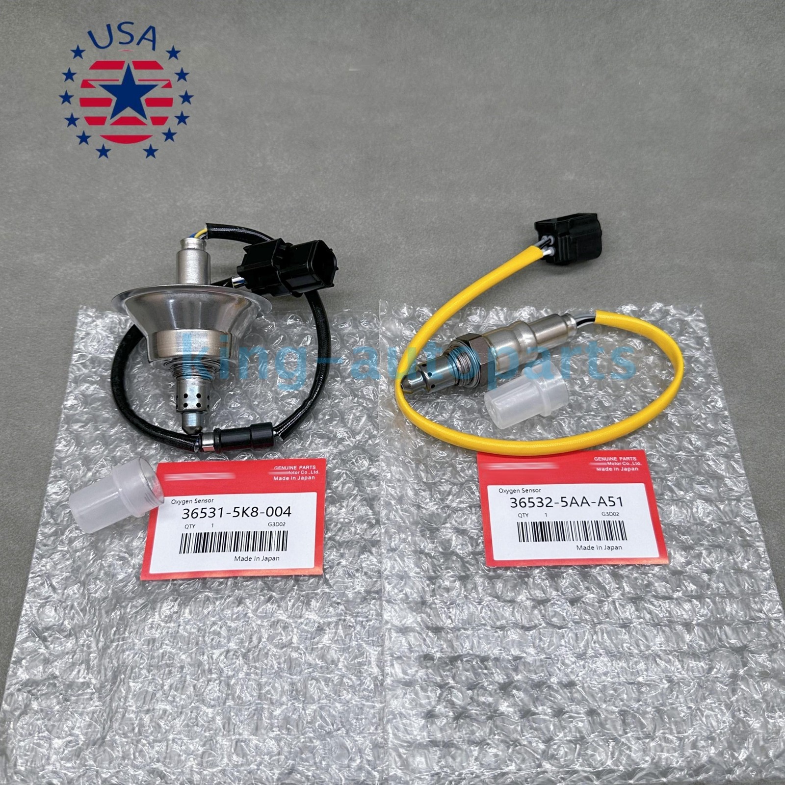 OEM Upstream+Downstream O2 Oxygen Sensor For Honda Civic CR-V 17-20 1.5L Turbo