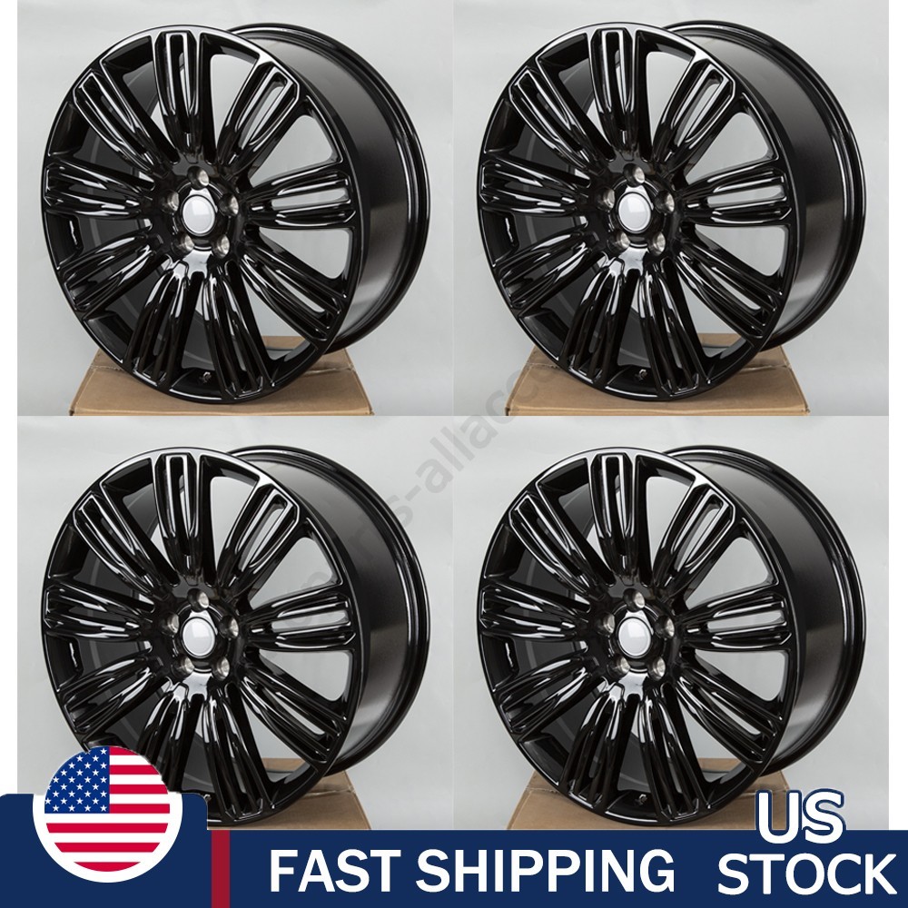 Set of 4 New 22 Inch Replacement Wheel Rim for Range Rover 2012-2025 Gloss Black