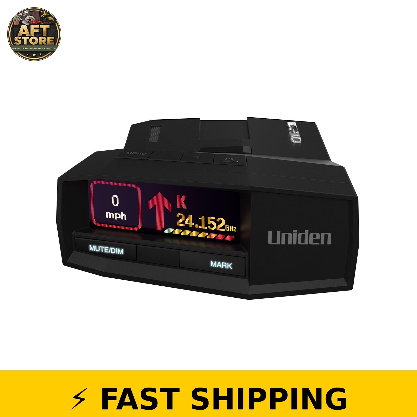 Uniden R8W Extreme Long Range Laser/Radar Detector - 360° Directional Awareness