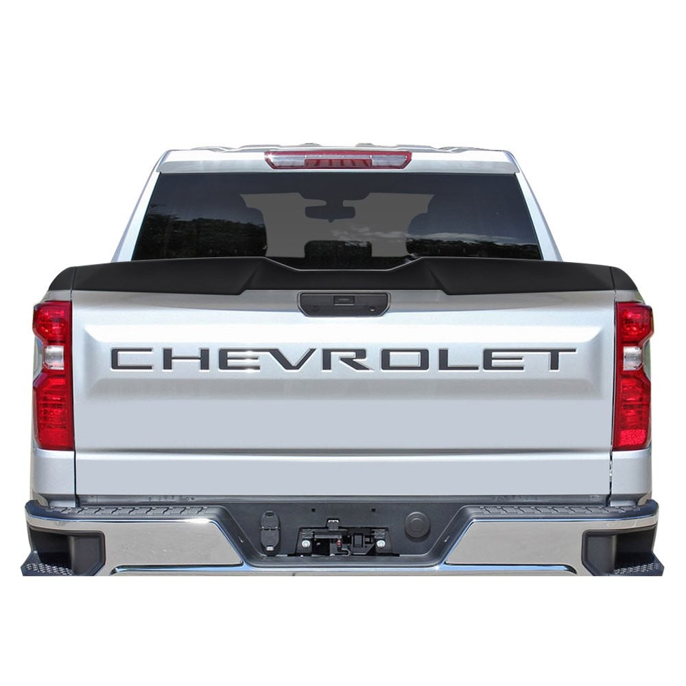 For Chevy Silverado 1500 19-26 Rear Tailgate Wing Spoiler Tornado Style