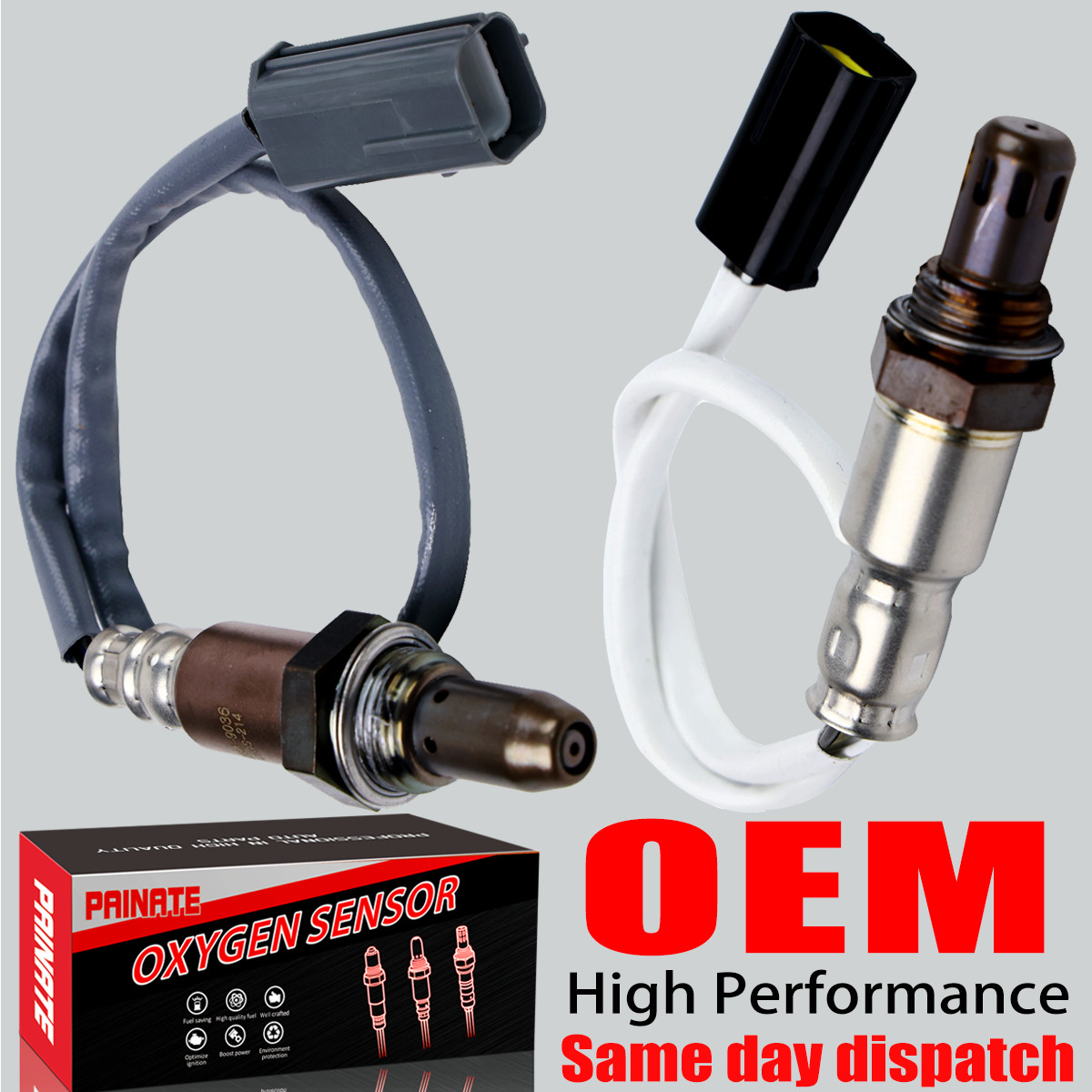 2X Brand OEM Upstream & Downstream Oxygen O2 Sensor For Nissan Altima Rogue 2.5L
