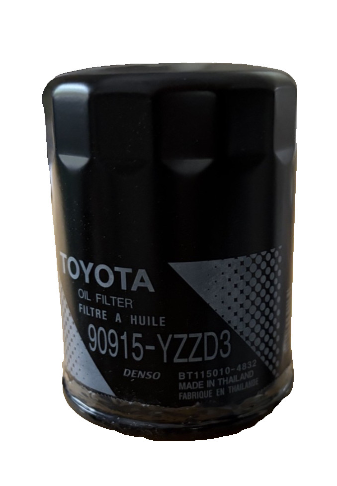 Quantity 6 - 90915-YZZD3 Toyota Lexus Oil Filters incl 6 crush washers 