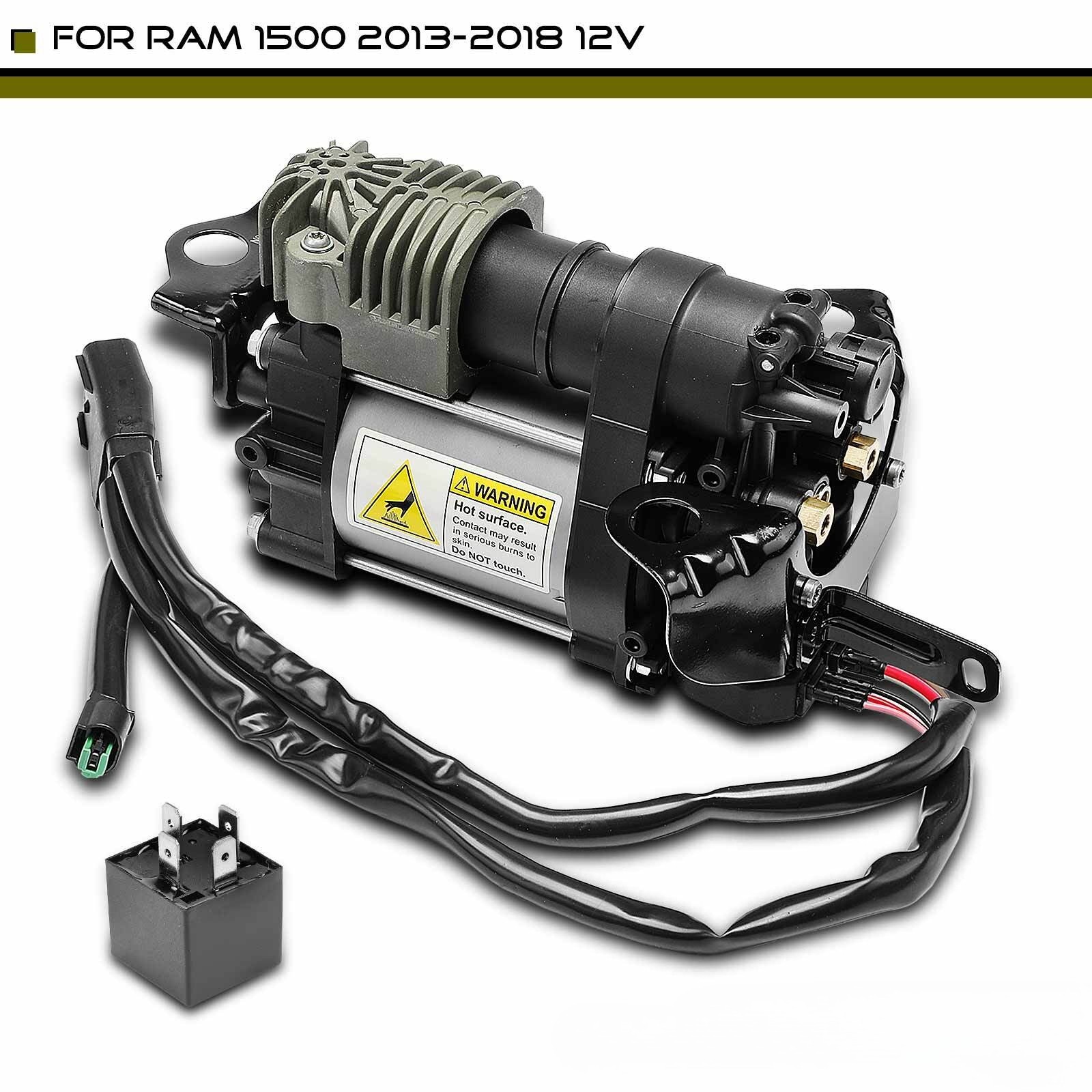 New Air Suspension Compressor with Bracket for Ram 1500 2013 2014 2015 2016-2018