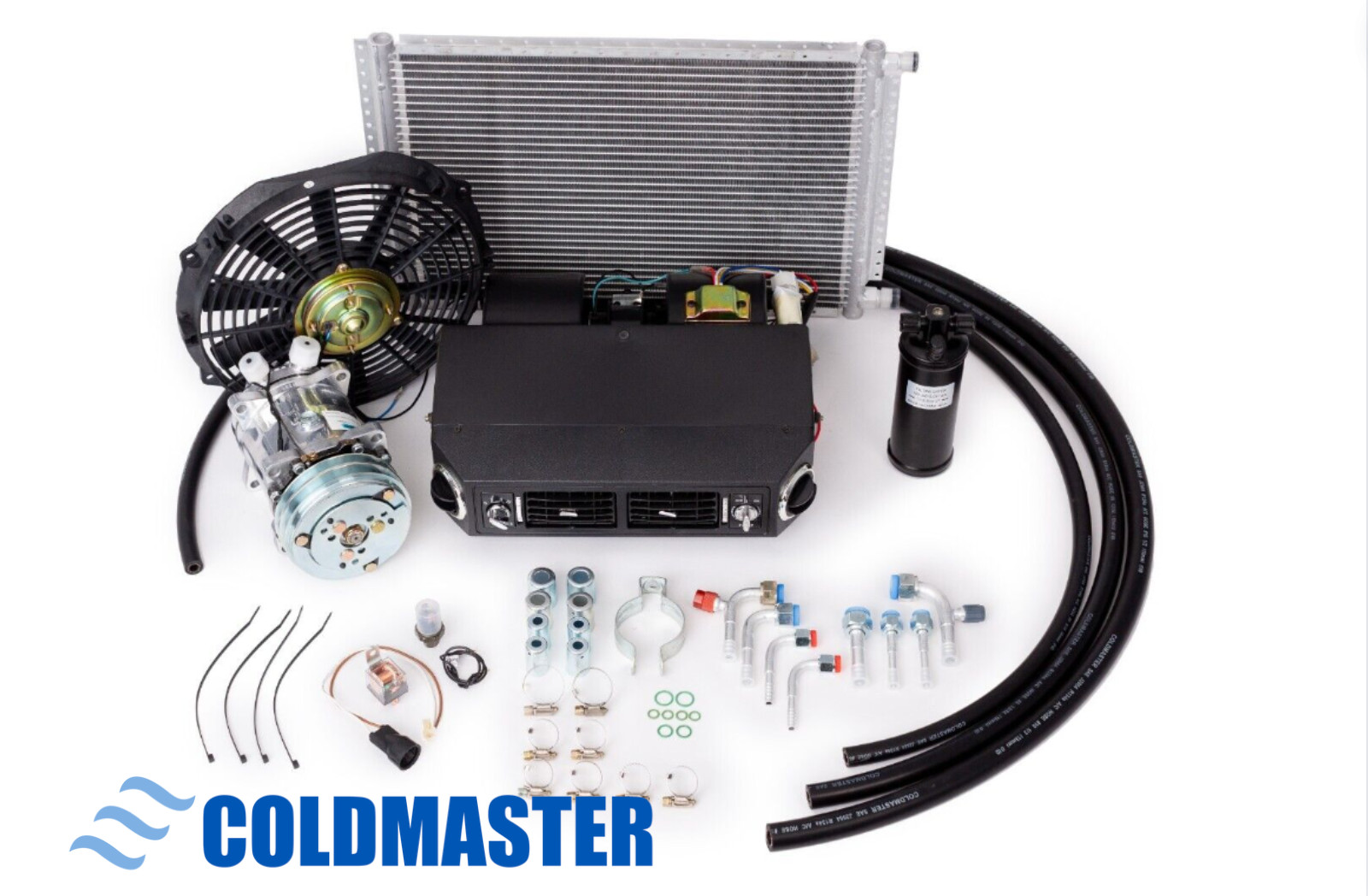 Coldmaster Universal Air Conditioning Kit Under Dash 432-100 12V A/C - 2A-V BELT