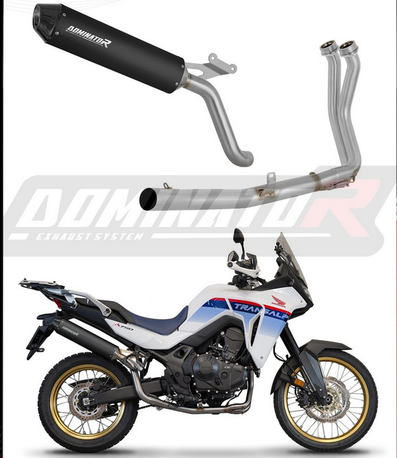 Complete Exhaust MX2 Titanium Black Honda XL 750 Transalp Complete Exhaust MX2 Titanium Black Honda XL 750 Transalp