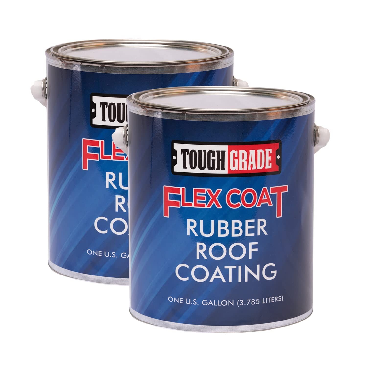 Tough Grade Flex Coat Rubber Roof Coating | RV Rubber Roof Coating - 2 Gallons