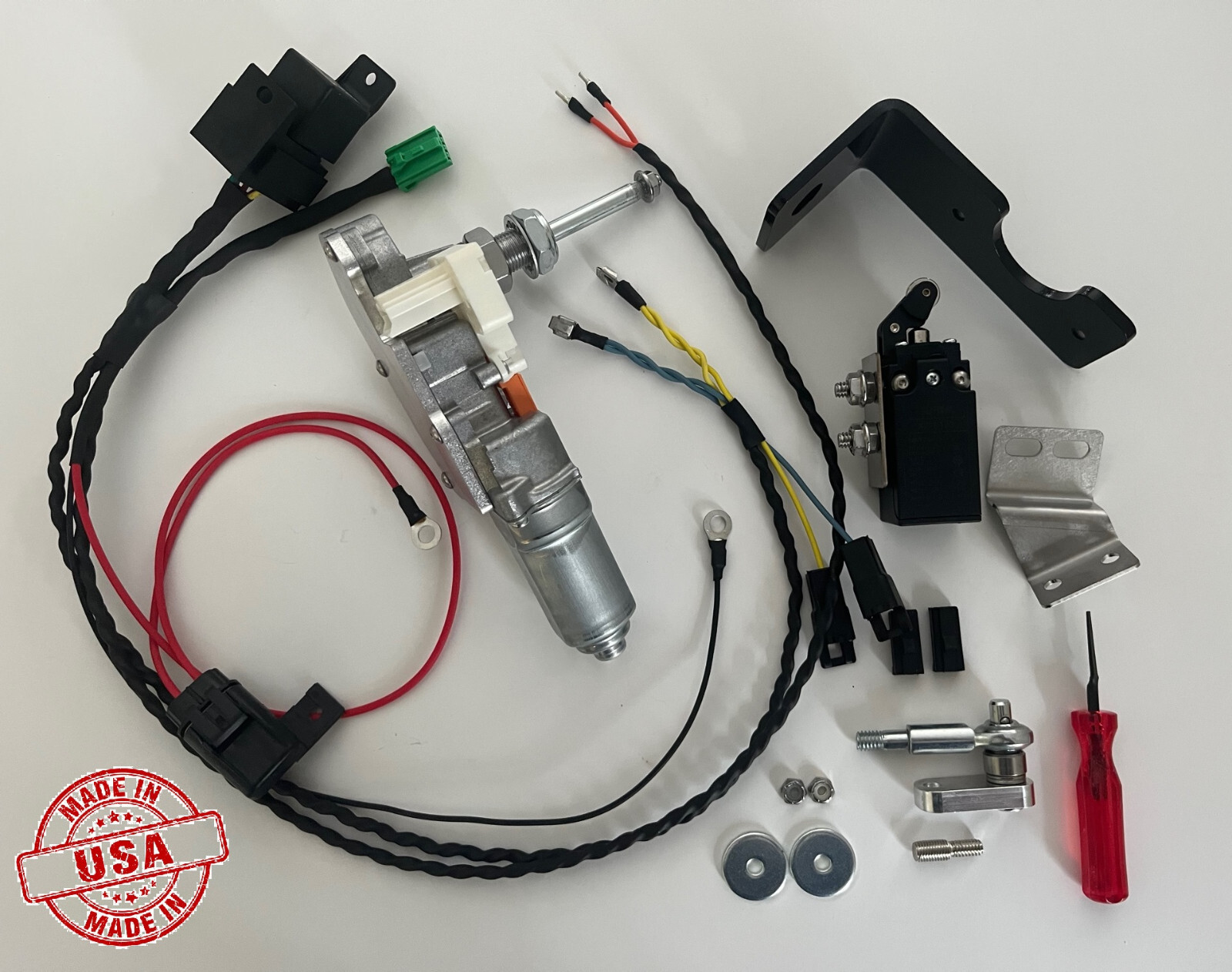 Corvette C3 1968 Electric Conversion Windshield Wiper Door Actuator Kit Corvette C3 1968 Electric Conversion Windshield Wiper Door Actuator Kit