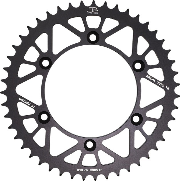 JT RaceLite Aluminum Rear Sprocket 520 42T Black for Honda CBR 1000/CBR 600