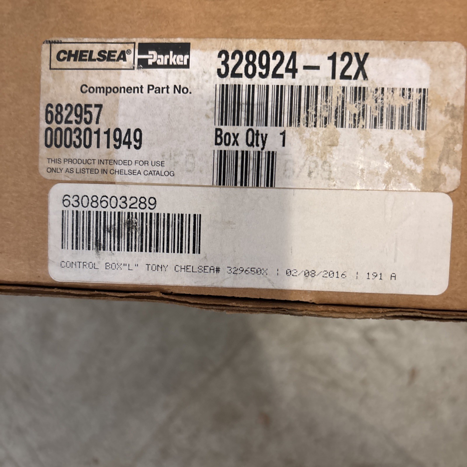 328924-12X Genuine Parker Chelsea Electric Over Speed Control Box 12-24V