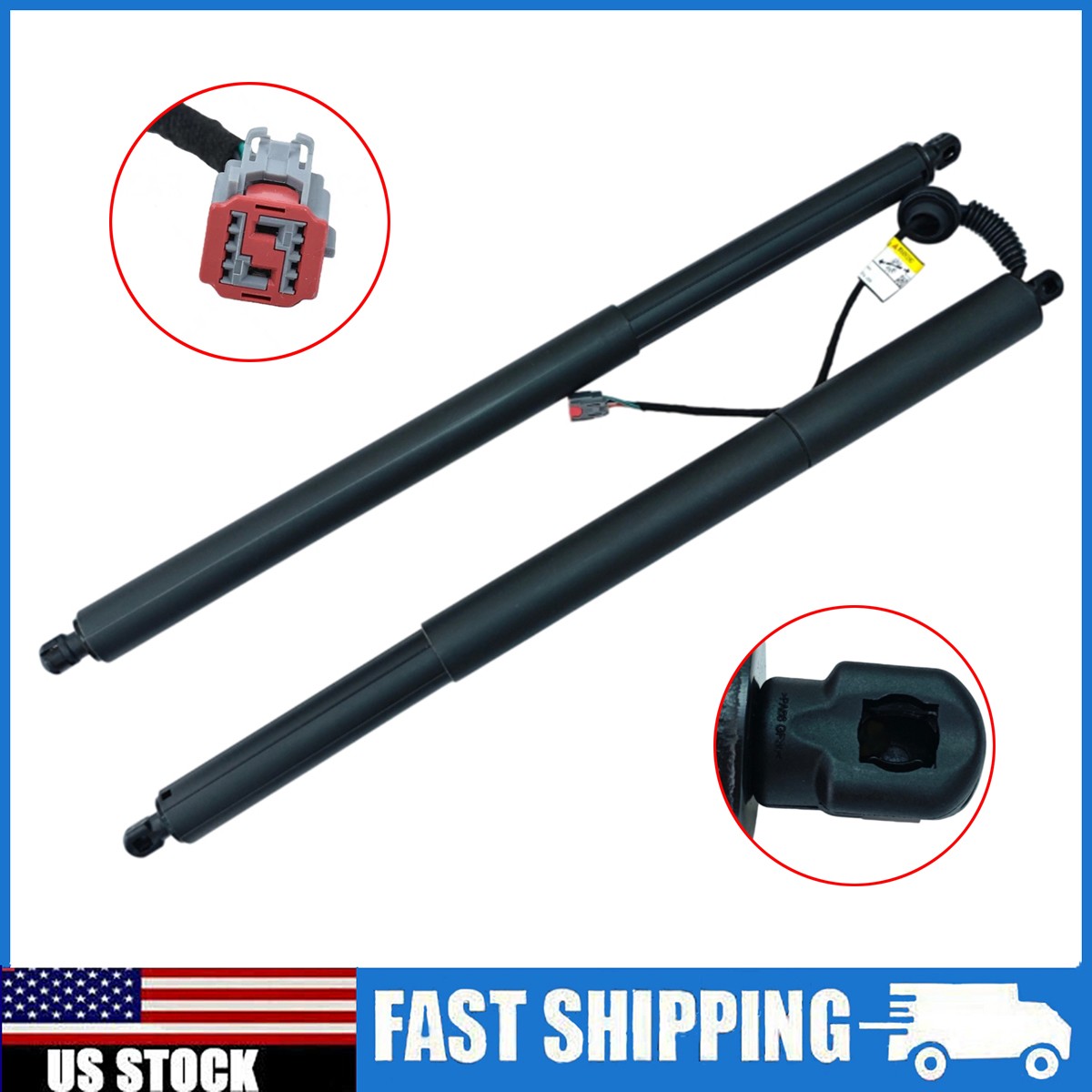 For Lincoln 2019-2023 Nautilus Power Liftgate Actuator Strut Tailgate Motor Pair