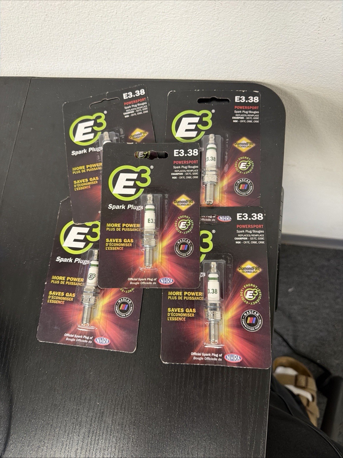 E3 Spark Plugs E3.38 (QTY 5)