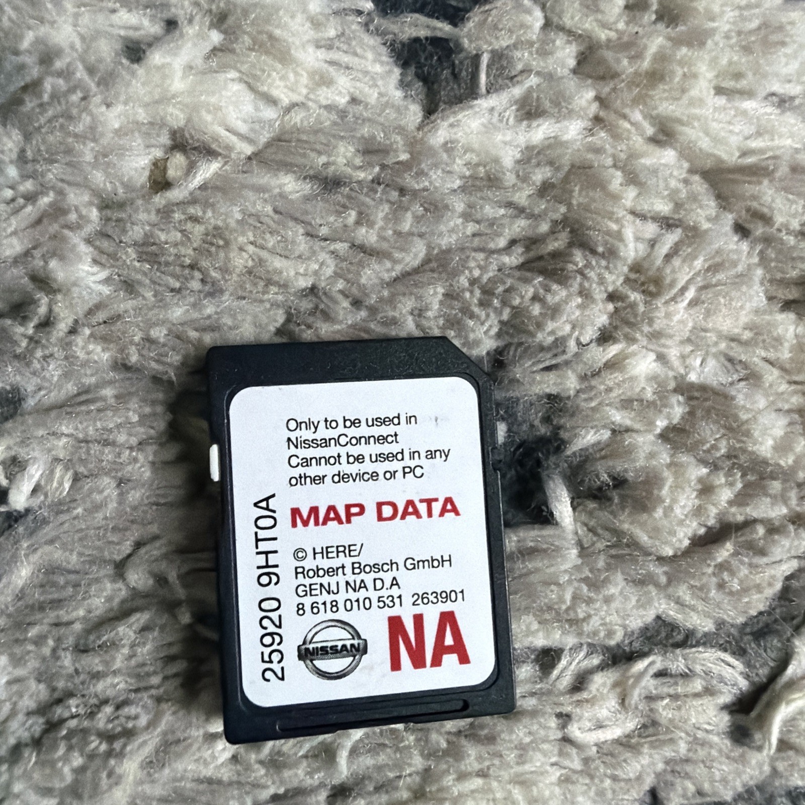 25920 9HT0A NAVIGATION MAP DATA SD CARD FACTORY ORIGINAL OEM 25920 9HT0A NAVIGATION MAP DATA SD CARD FACTORY ORIGINAL OEM