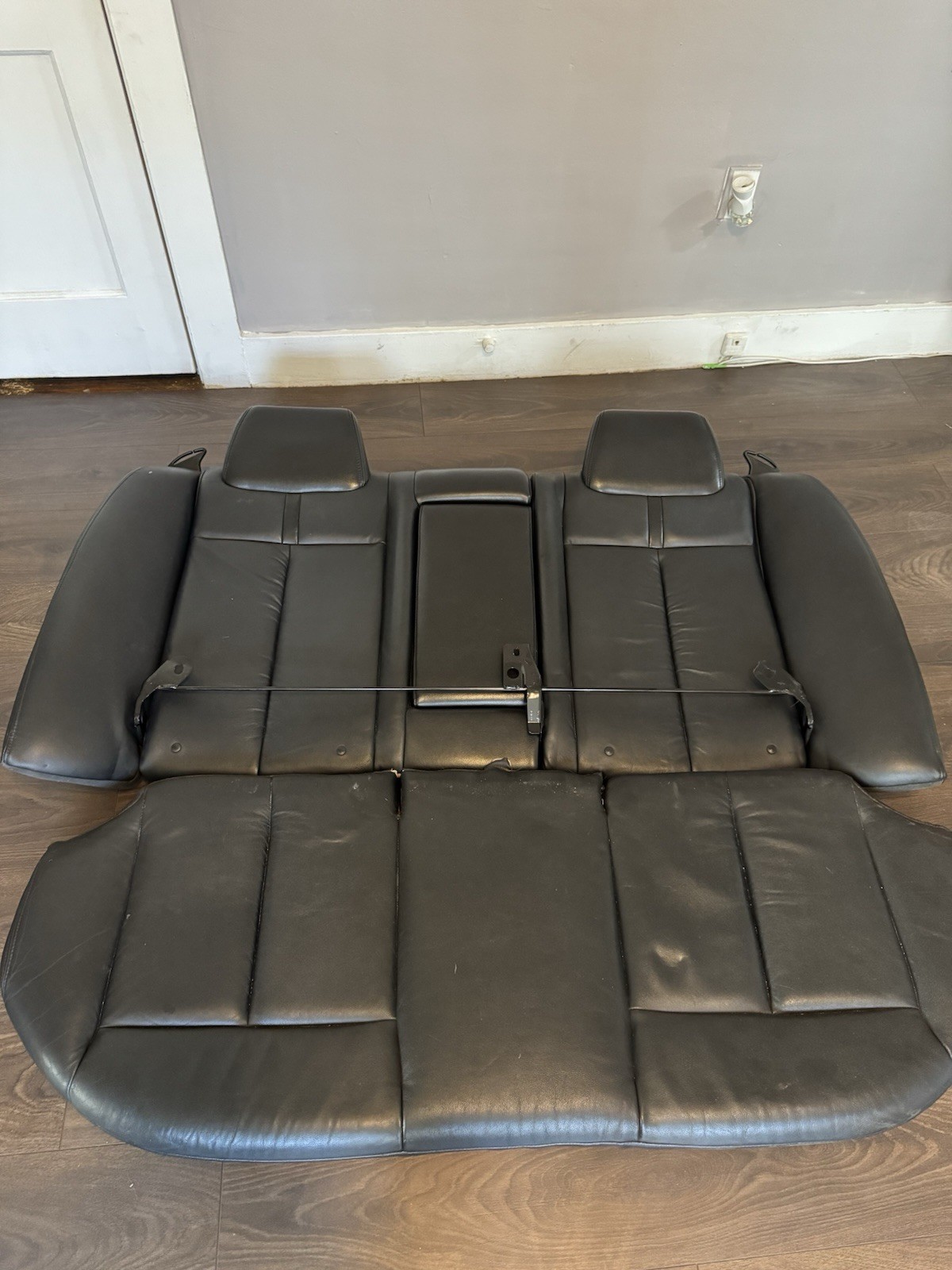 08-12 Nissan Altima Back Seat Whole Set Black Leather OEM 08-12 Nissan Altima Back Seat Whole Set Black Leather OEM