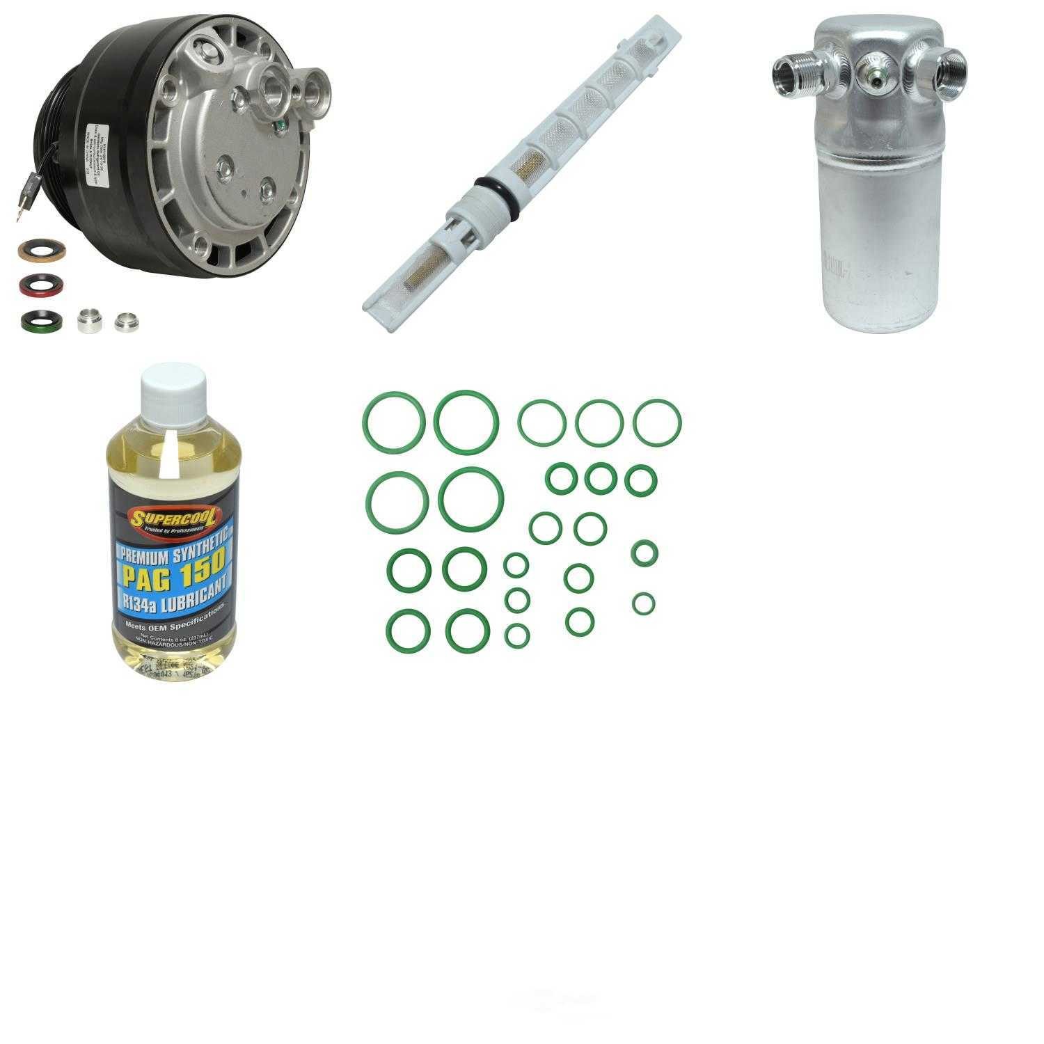A/C Compressor Kit-Compressor Replacement Kit UAC fits 86-87 Buick Regal 3.8L-V6