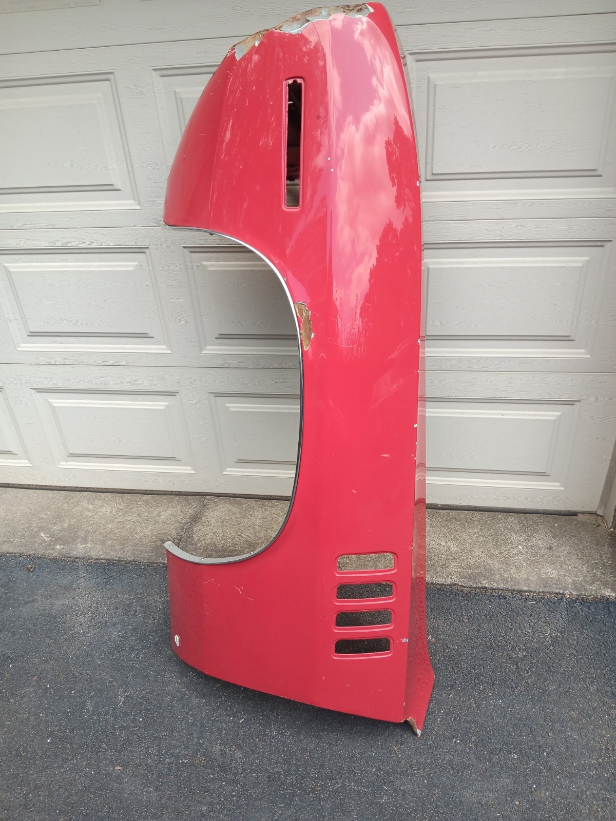 1971 Hemi Plymouth Cuda Left Fender OEM Used 1971 Hemi Plymouth Cuda Left Fender OEM Used