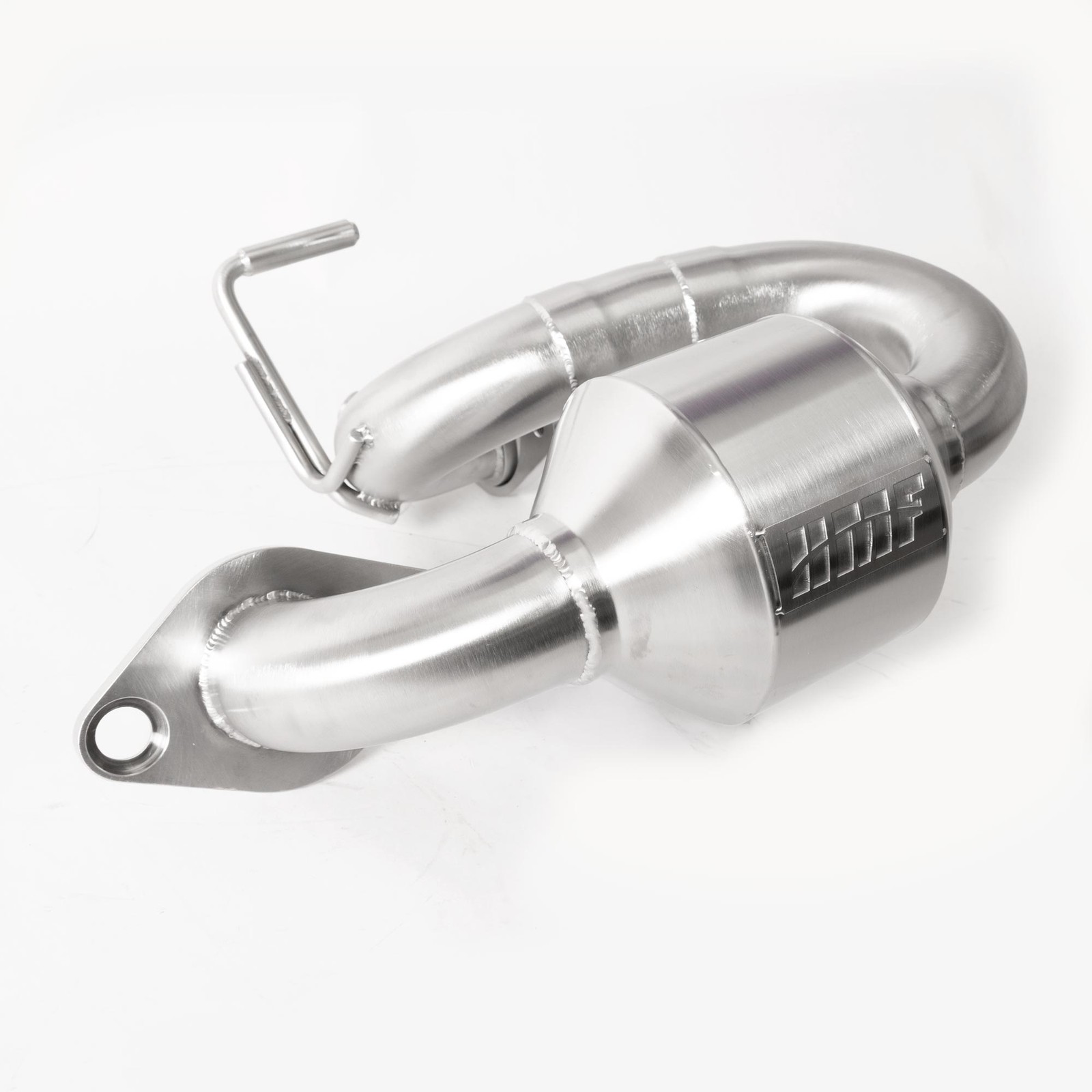 HMF Slip-On Mid Exhaust Exhaust for Kawasaki Teryx H2 (26) Stainless w/None