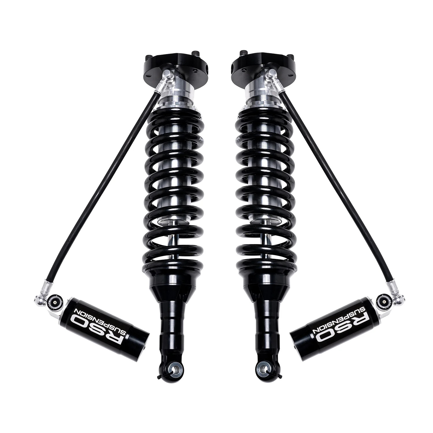 2.5 Adjustable Remote Reservoir Coilover Shocks Front 1-3