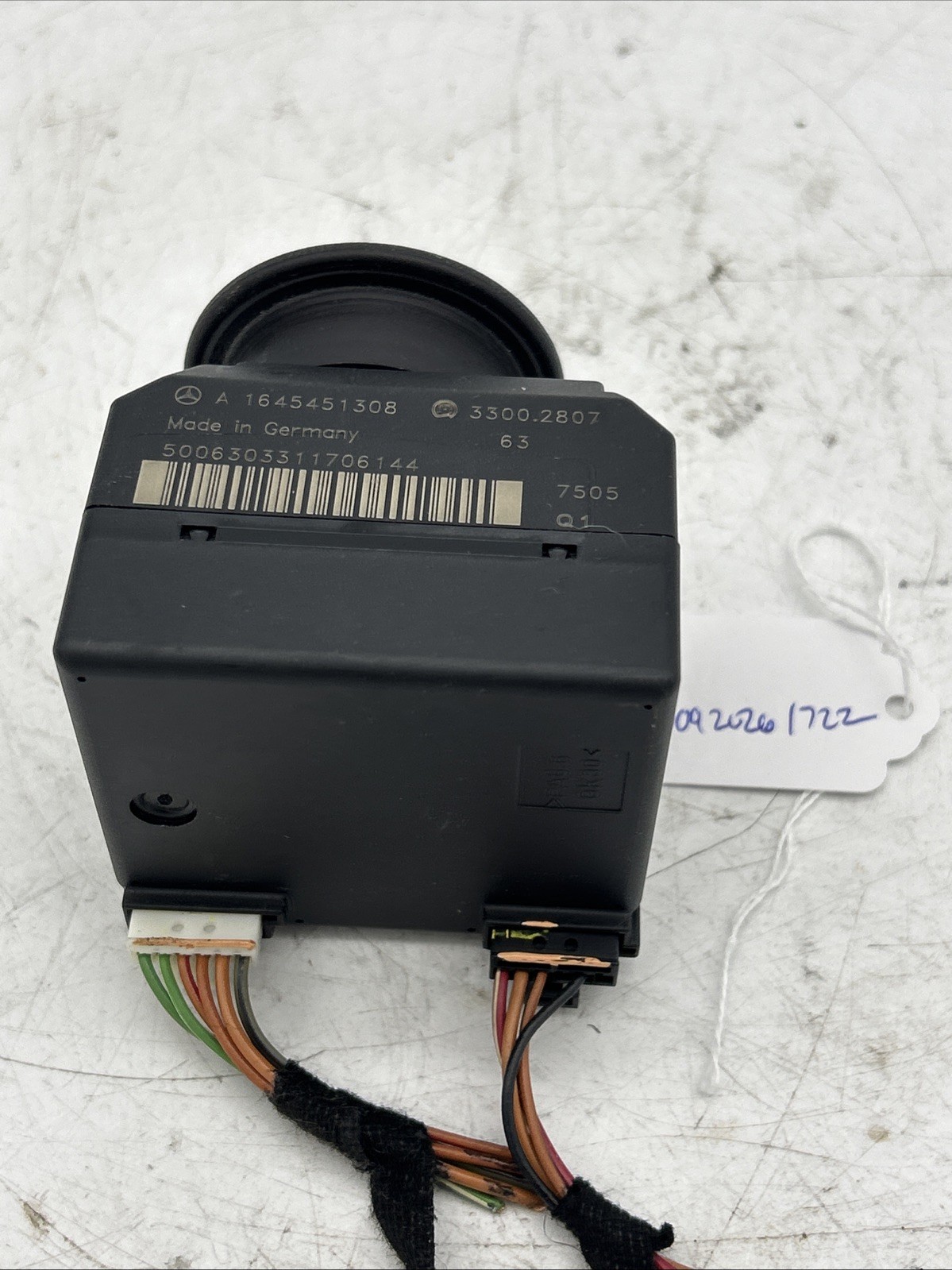 06-09 Mercedes GL550 ML350 Ignition Switch Lock Cylinder Assembly 1645451308