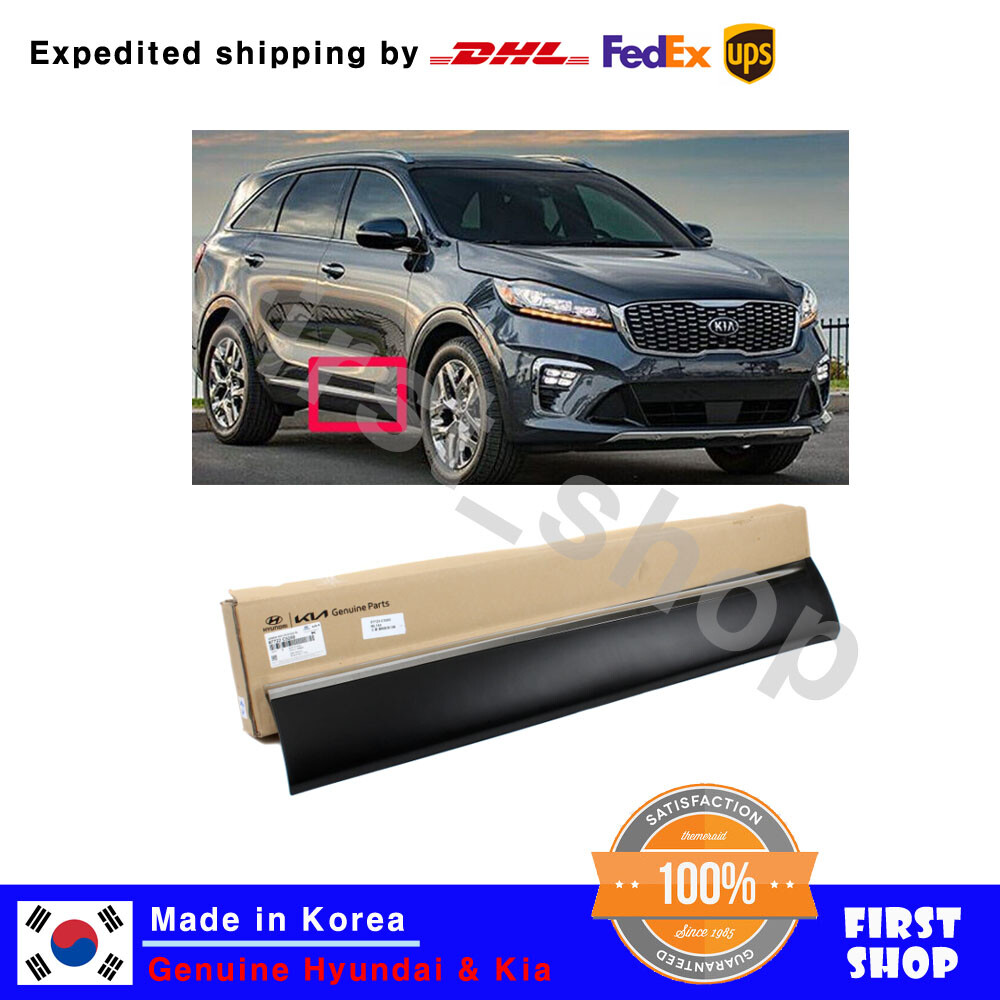 87722C5200 New Front Door Lower Molding RH Right Side for Kia Sorento 2016-2020
