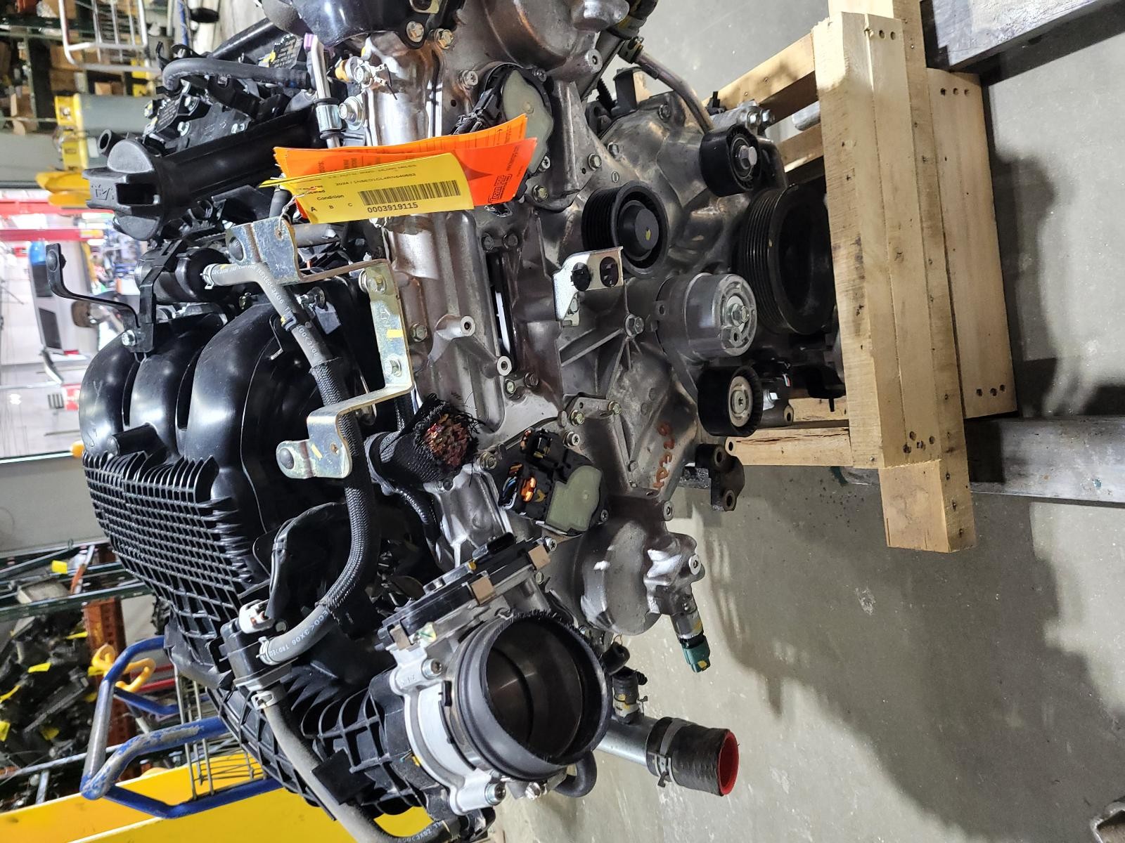 Used Engine Complete Assembly fits: 2024 Nissan Frontier 3.8L VIN E 4th digit VQ