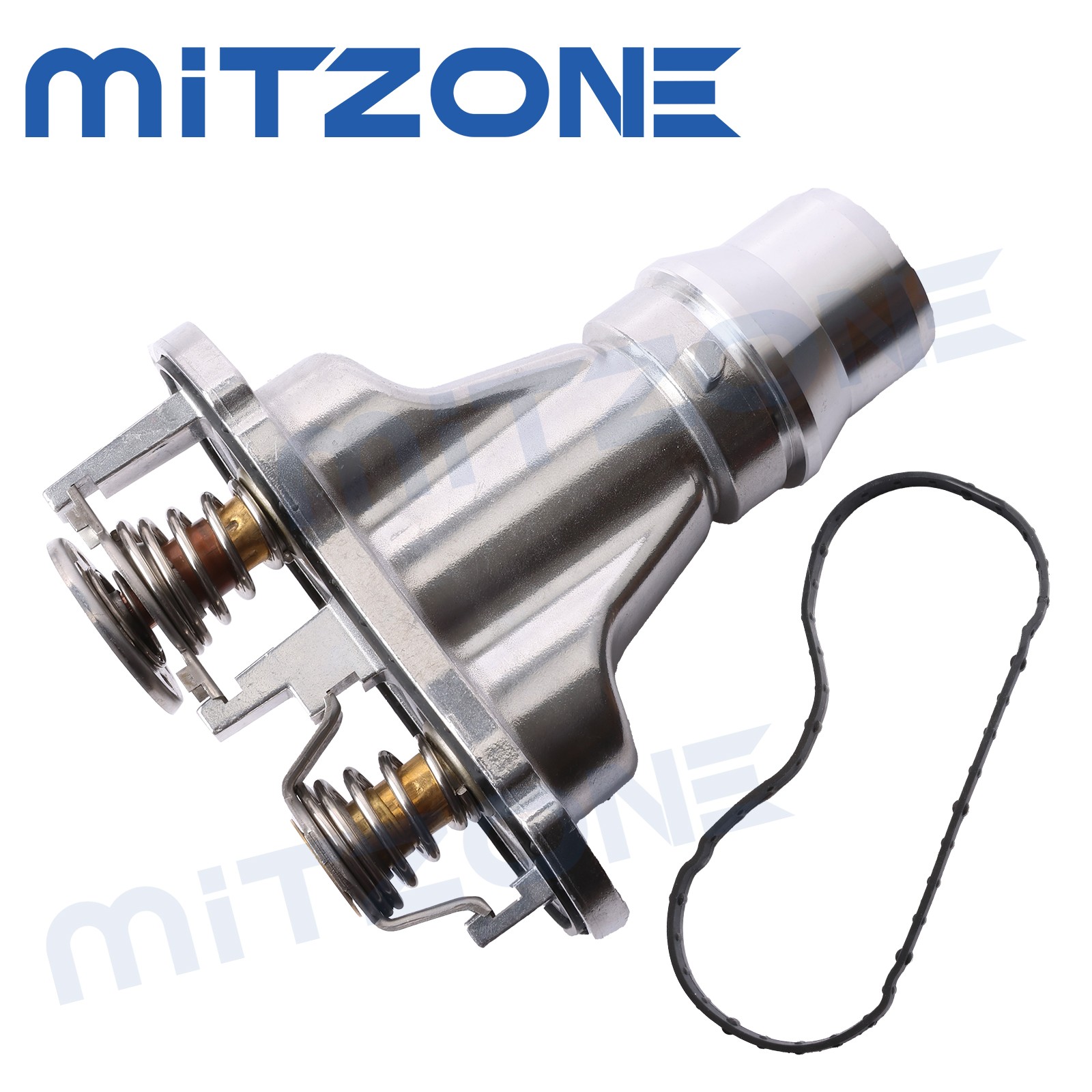 Mitzone Thermostat Housing for 2008-2010 Ford F-350 Super Duty 6.4L V8 Turbo Mitzone Thermostat Housing for 2008-2010 Ford F-350 Super Duty 6.4L V8 Turbo