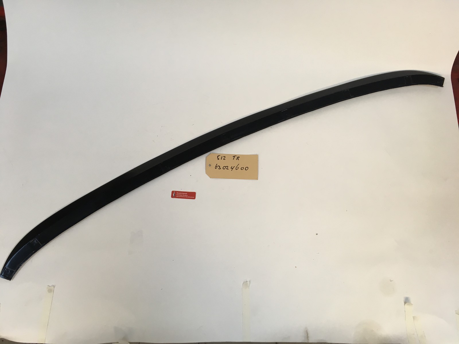 Ferrari 512 TR, 512 M front bumper lip / spoiler part no 63024600 Ferrari 512 TR, 512 M front bumper lip / spoiler part no 63024600