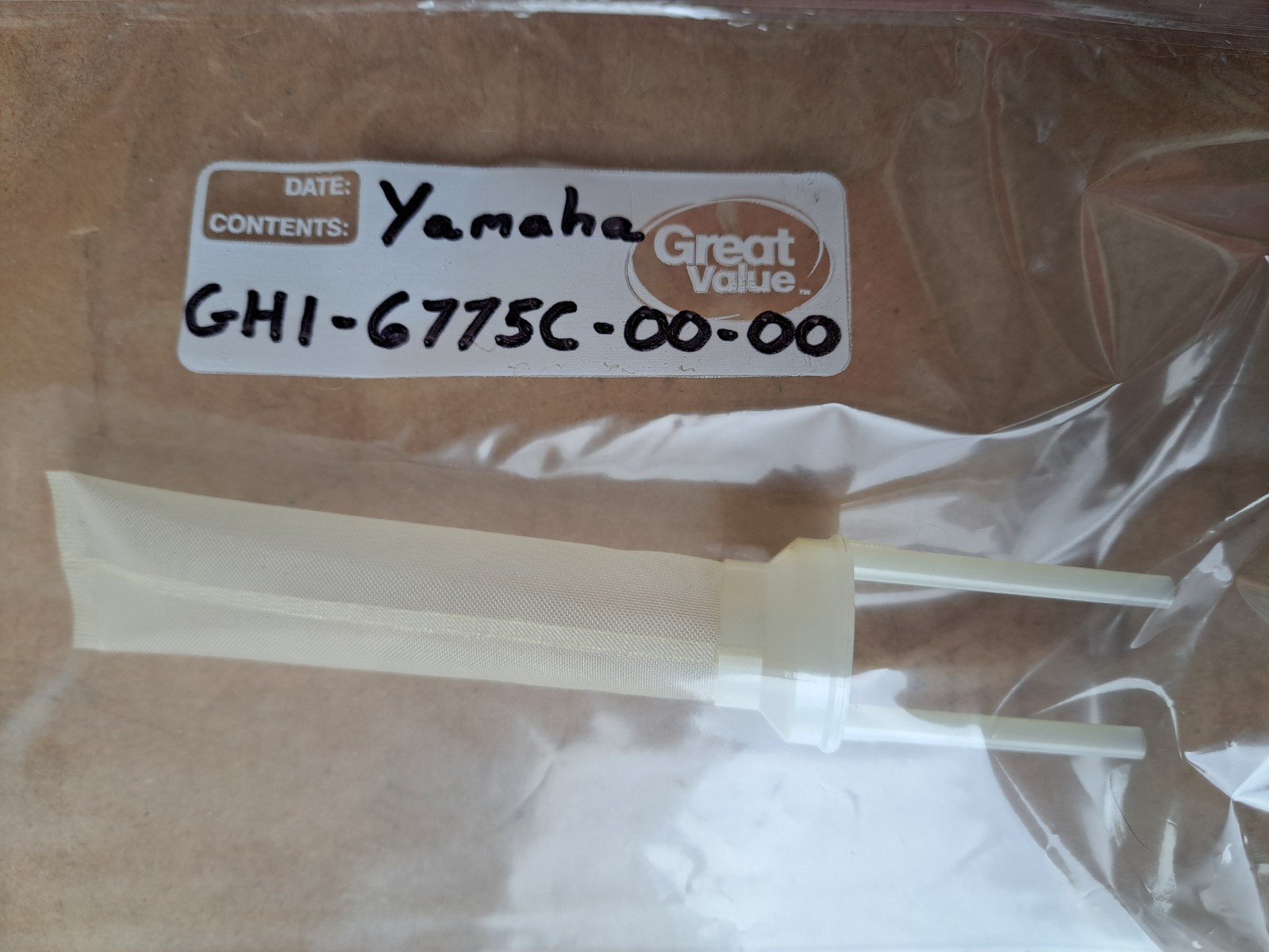 Yamaha Wave Runner Factory / OEM Oil Tank Filter Strainer Part GH1-6775C-00-00