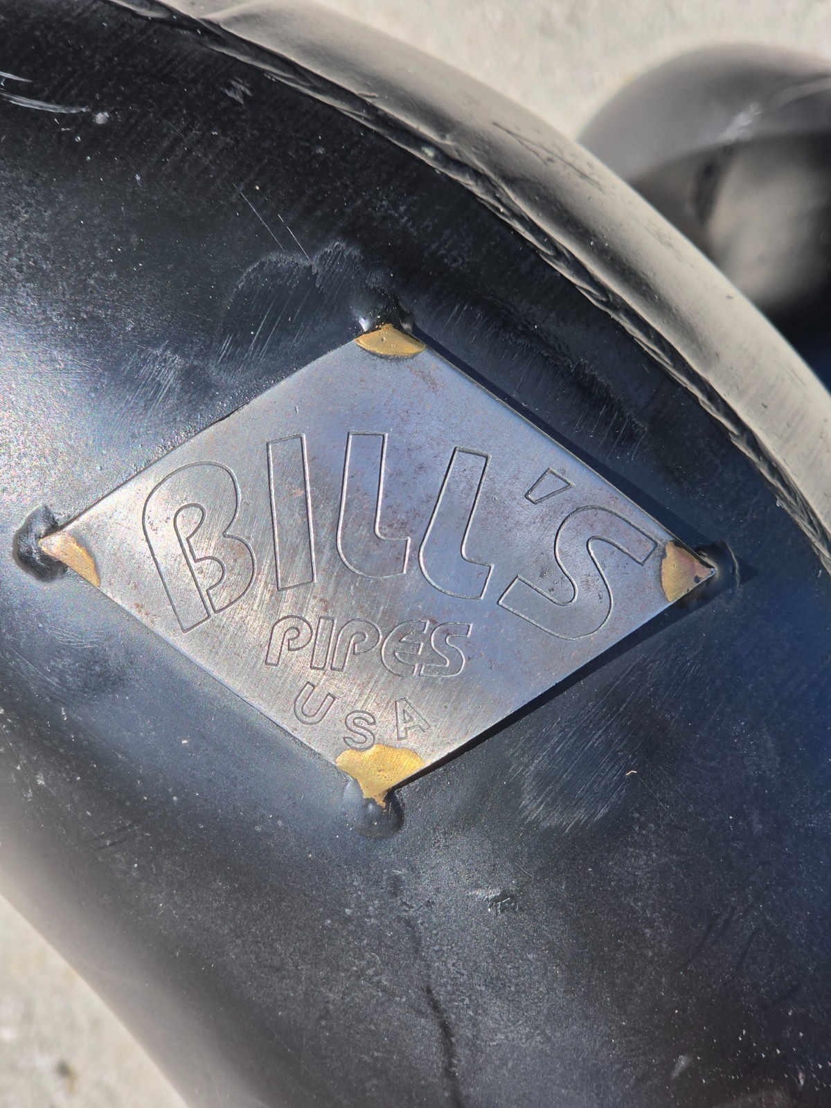 Bill's Pipe motorcycle exhaust pipe for 1993 CR250. RARE FIND