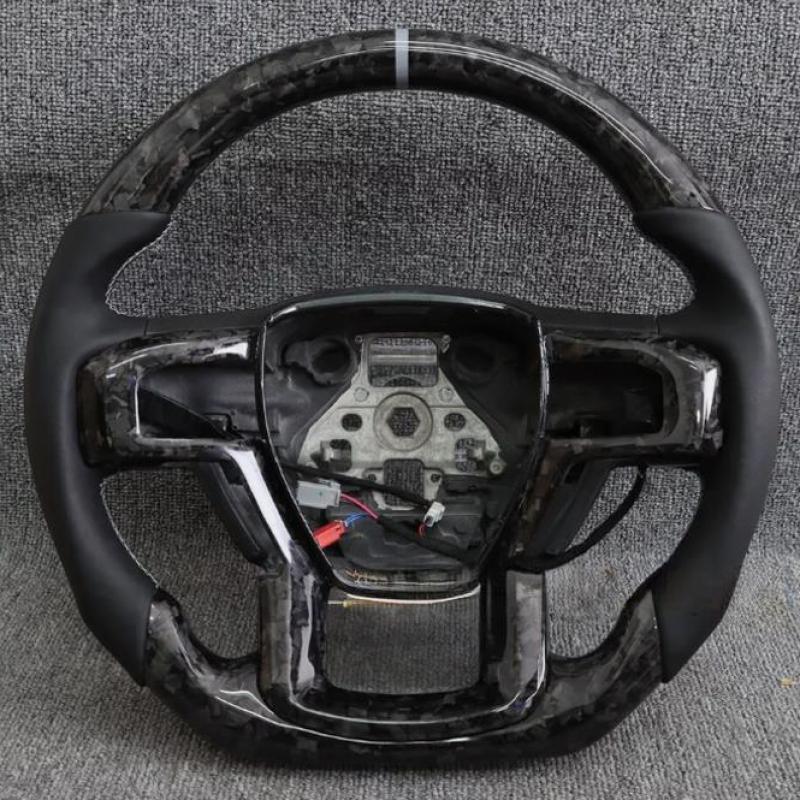 New Forged Carbon Fiber Steering Wheel Fit For Ford F150 2015-2020 New Forged Carbon Fiber Steering Wheel Fit For Ford F150 2015-2020