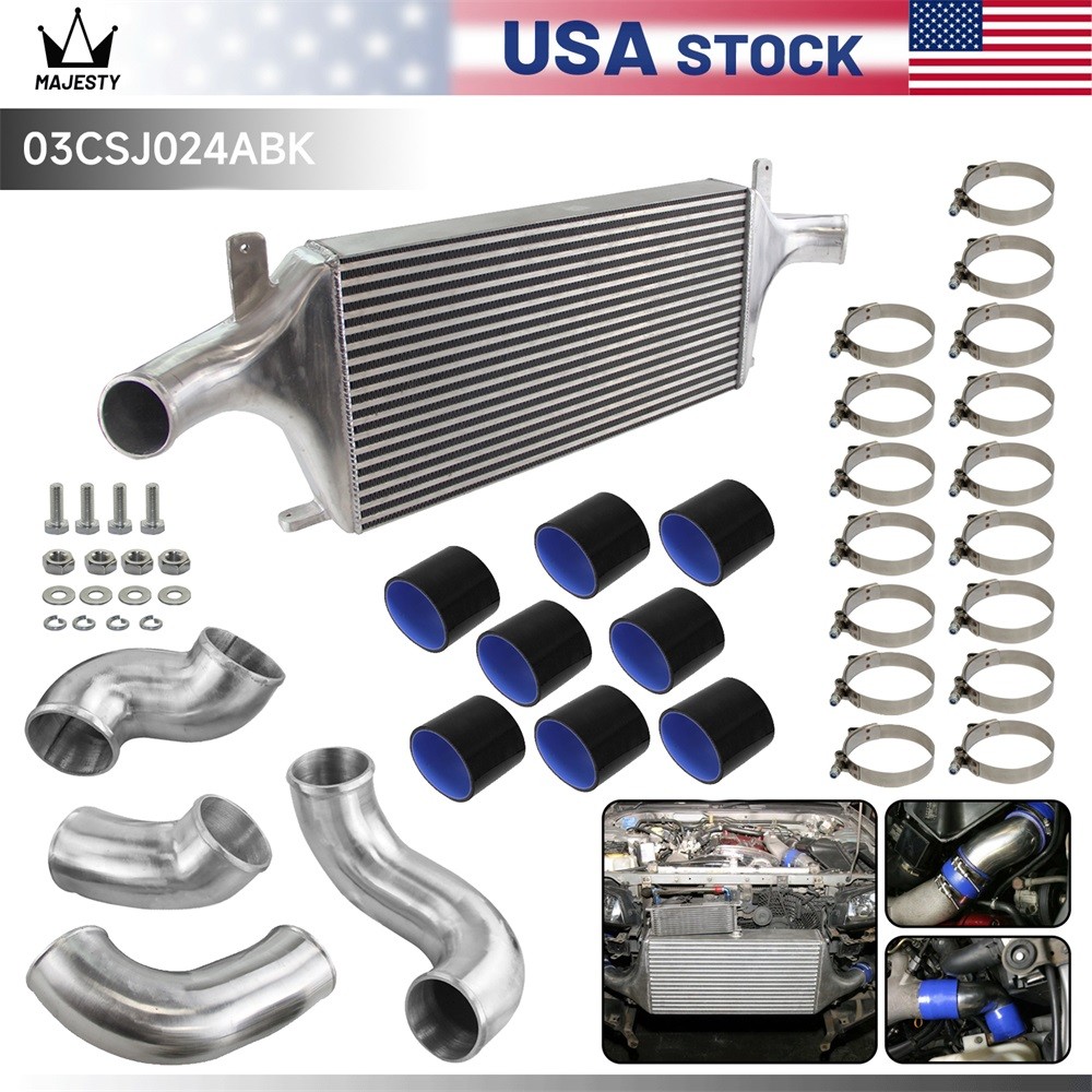 Front Mount Intercooler Kit For Nissan Skyline GT-R R33 R34 GTR RB26DETT Turbo