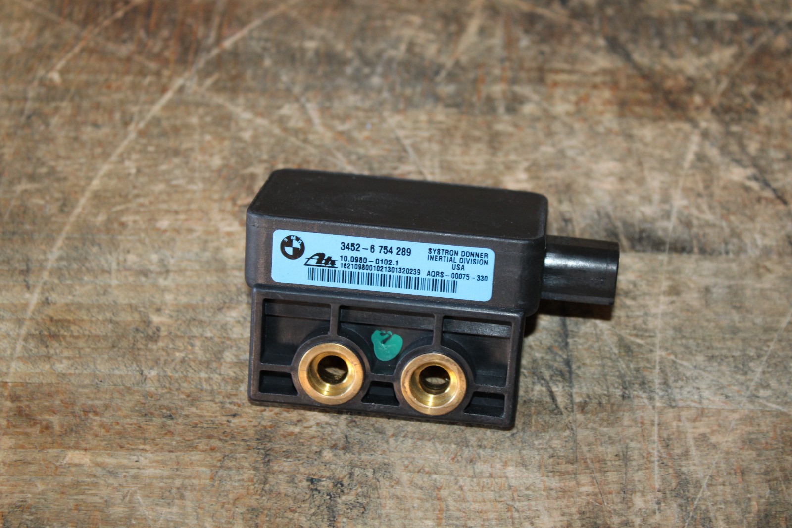 2000-2001 BMW E46 Z3 M3 Yaw Turn Rate Sensor Blue Label 34526754289