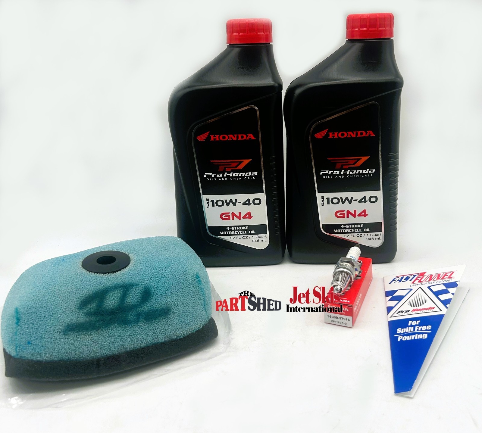 2003-2019 Honda CRF230F Oil Change Kit Pre-Oiled Air Filter NGK Spark Plug