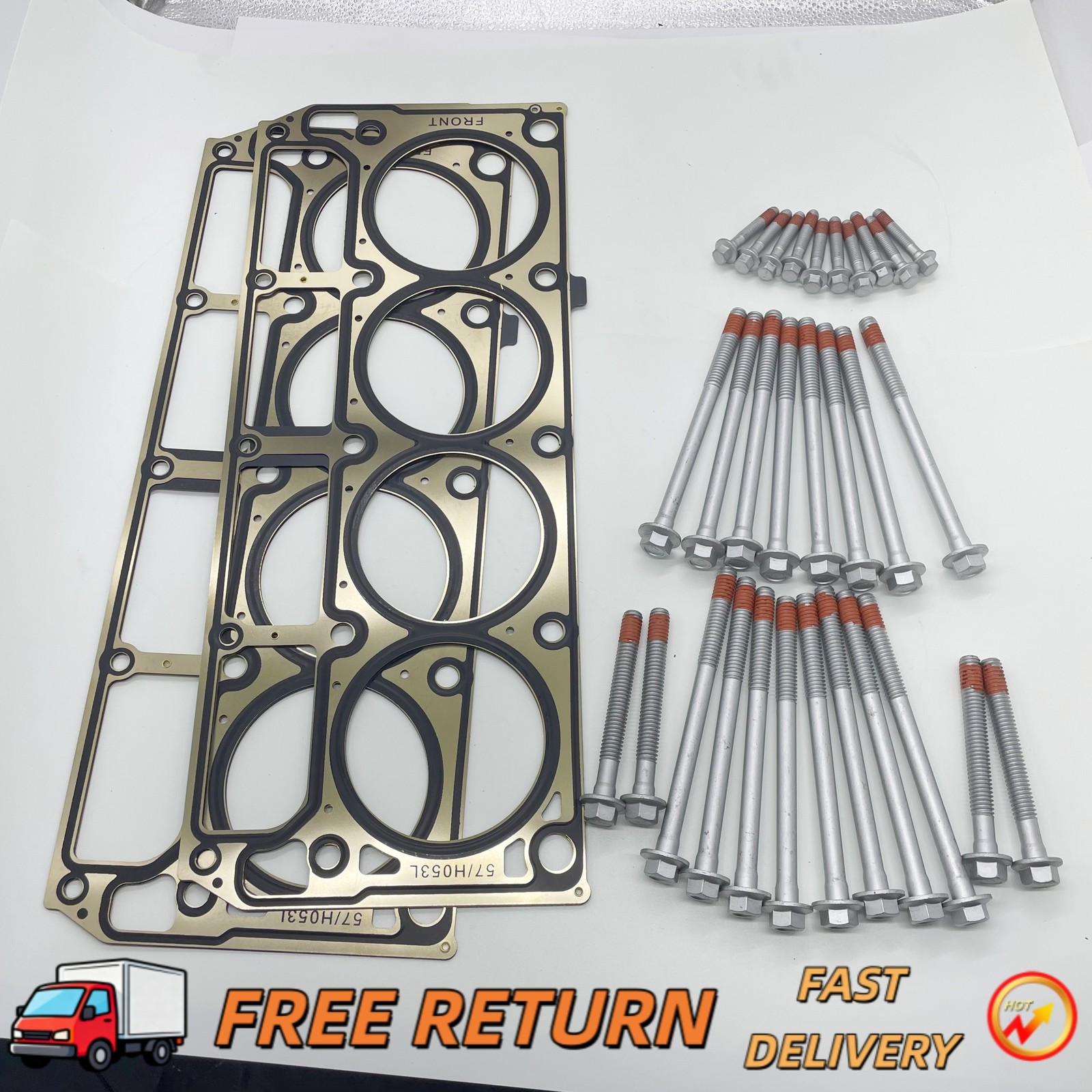 Racing MLS Head Gasket Set w Bolts Fits For 1999-2003 Chevrolet Gen III IV 5.3L