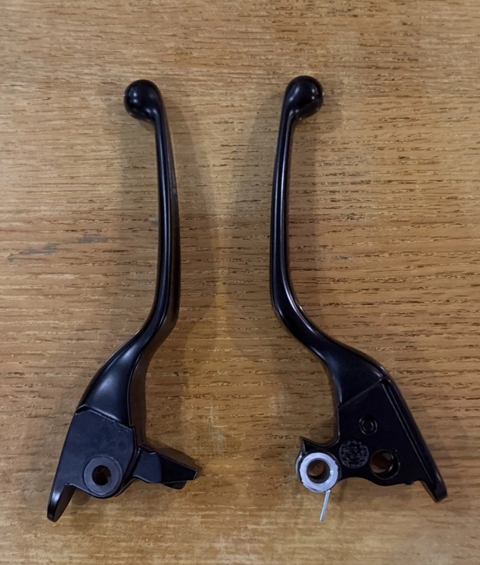Oberon Performance Black Adjustable Motorcycle Brake & Clutch Lever Set – Boxed