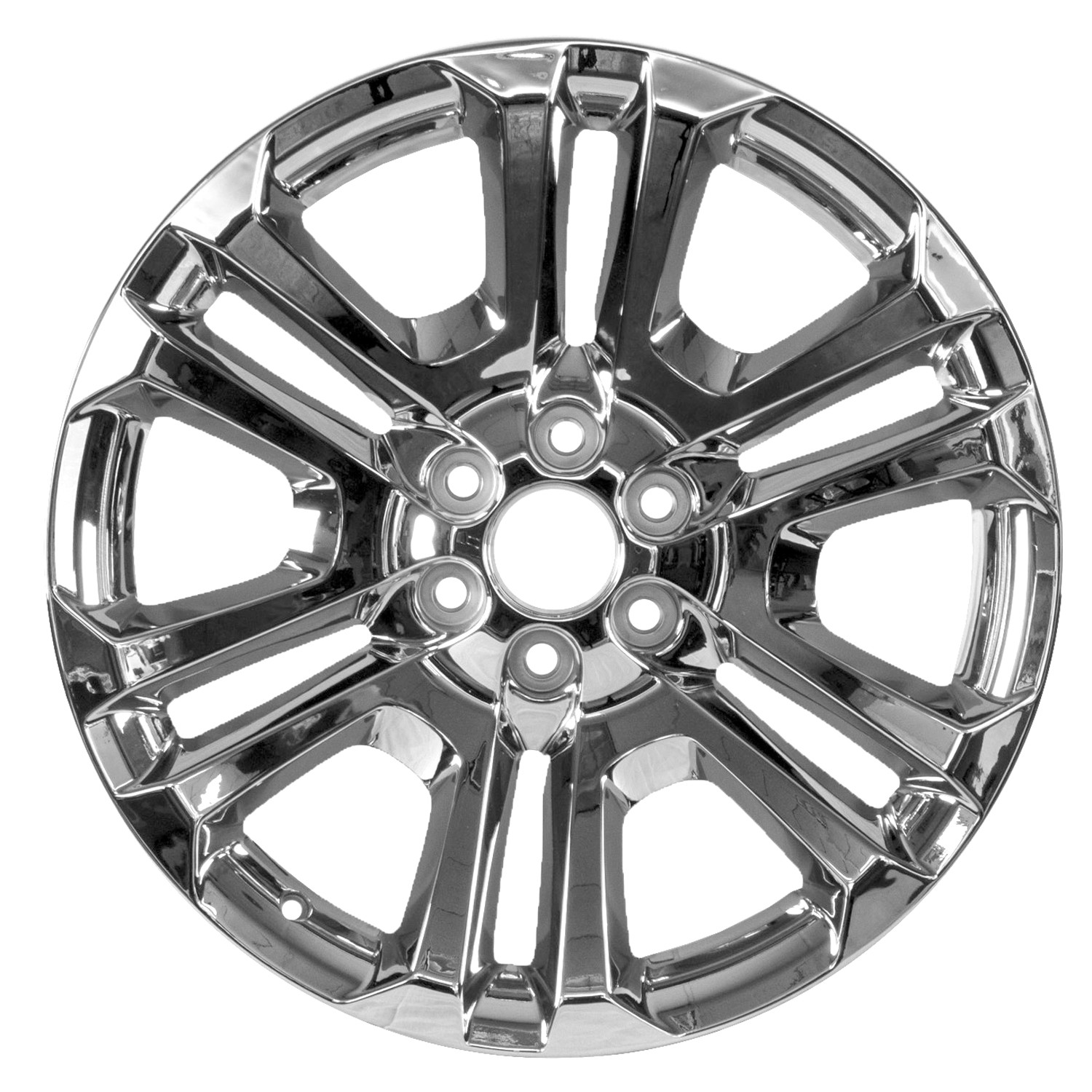 04741 Reconditioned OEM Plated Chrome Aluminum Wheel 22 x 9 inches