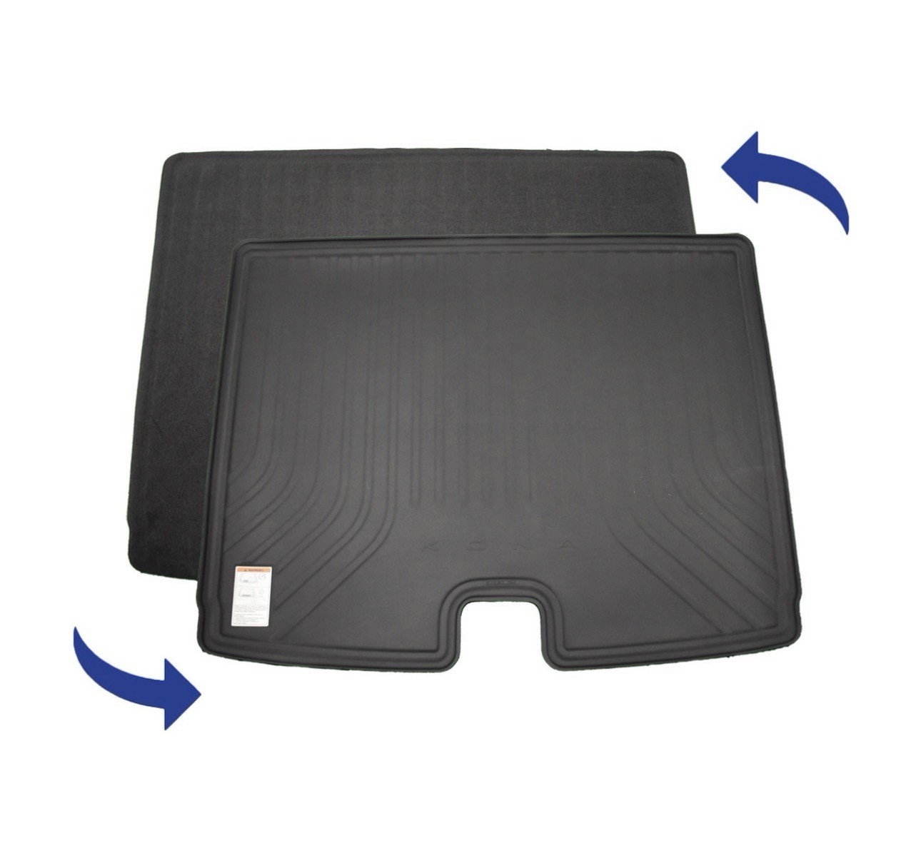 2024-2027 Hyundai Kona Reversible Cargo Tray Genuine OEM