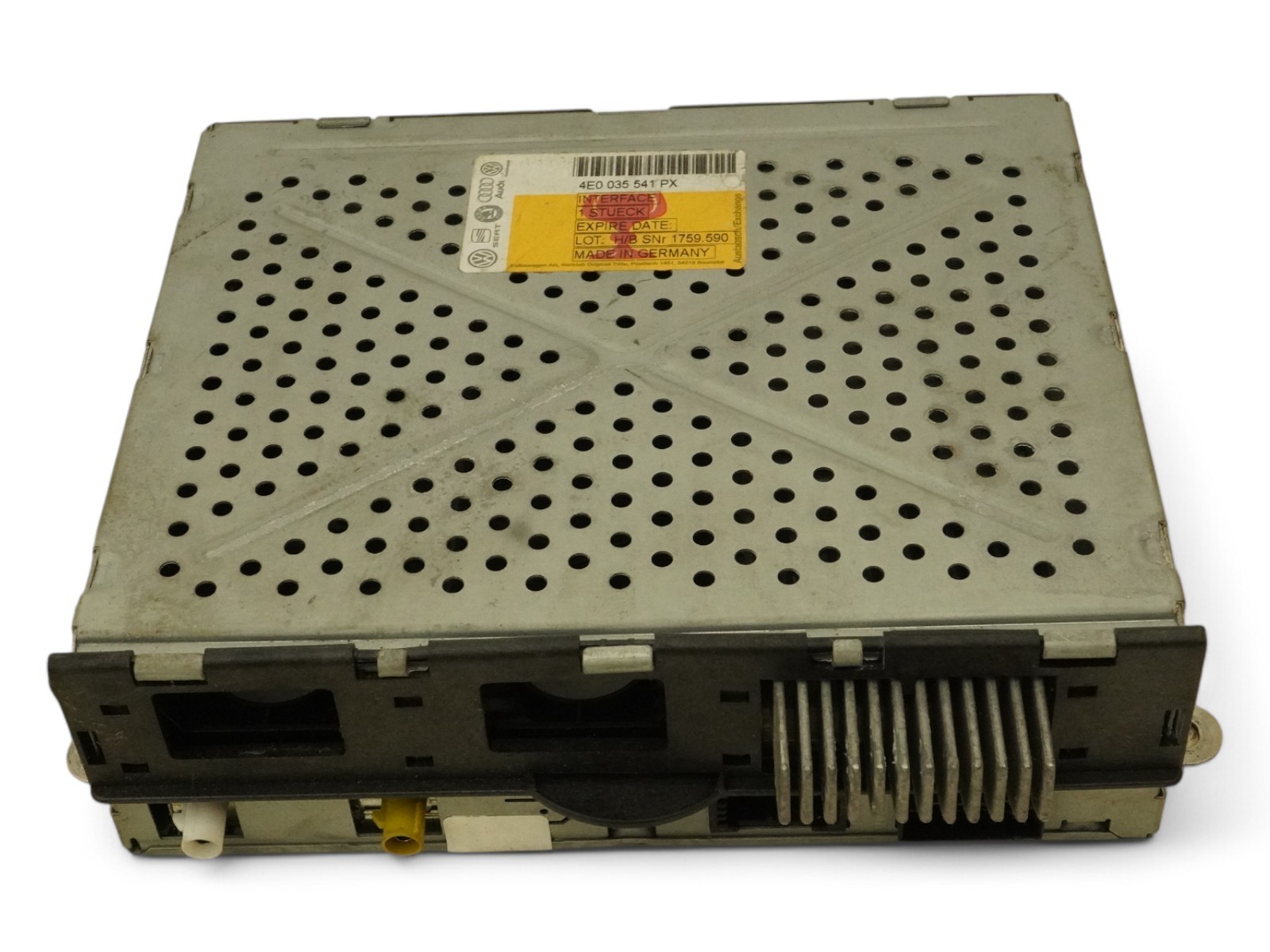2007-2009 Audi Q7 4L Receiver Controller Am Fm Radio Audio Tuner 4E0035541PX OEM