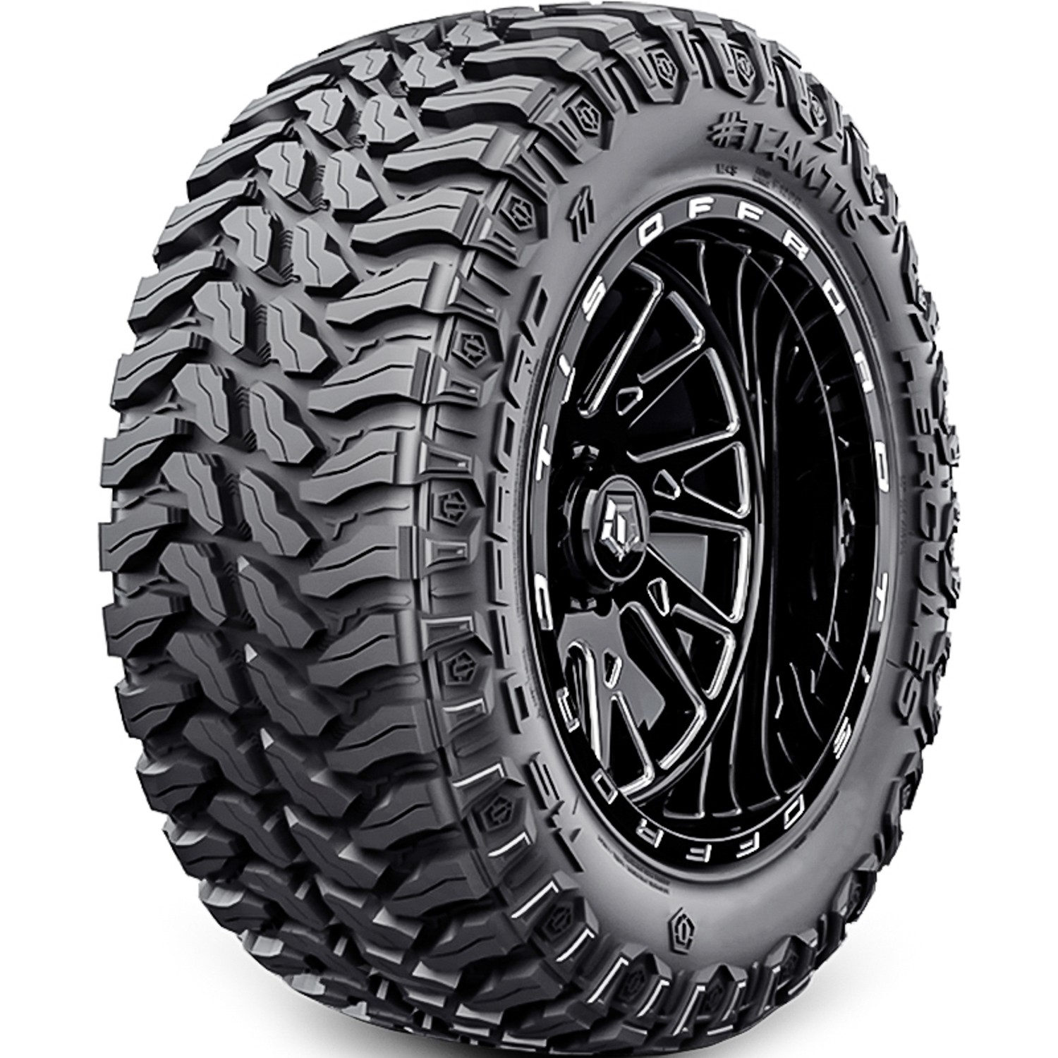4 Tires Hercules TIS Offroad TT1 LT 33X14.50R24 Load E 10 Ply MT M/T Mud